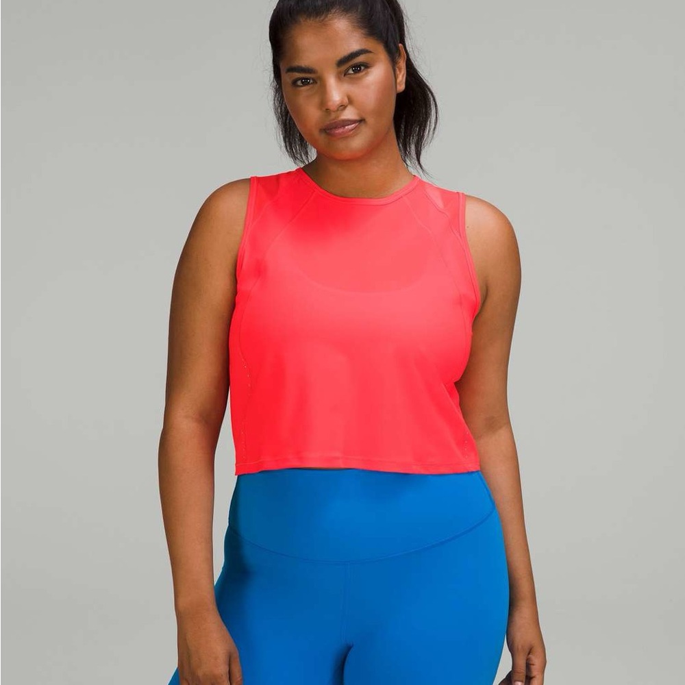 Lululemon Sculpt Cropped Tank Top